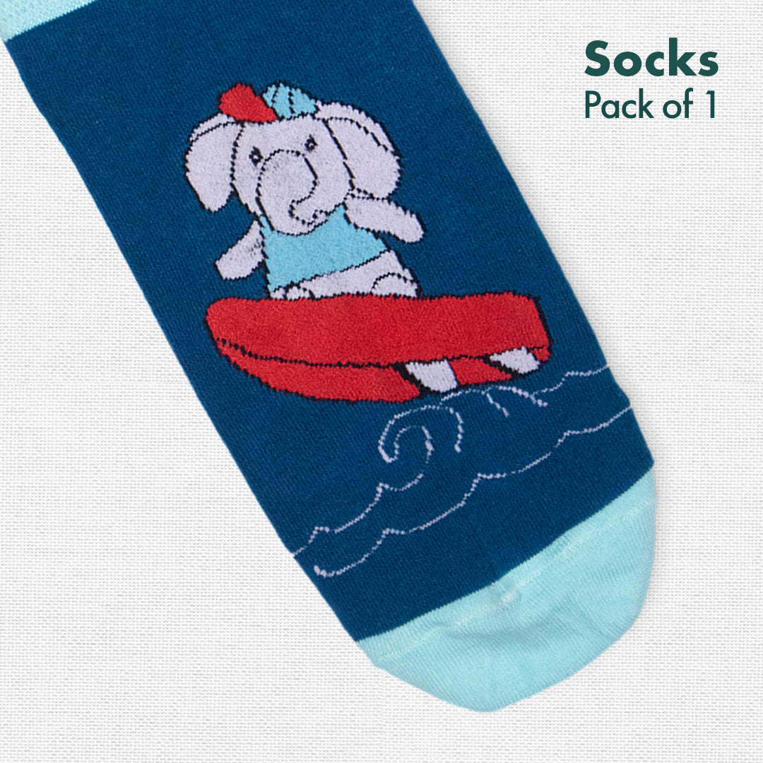 CEO, Chief ELEPHANT Officer! Unisex Socks, Ankle Length, Single Pack