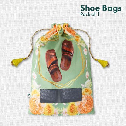 Soul Keeper! Men's Wedding Shoe Bag, 100% Organic Cotton, Pack of 1