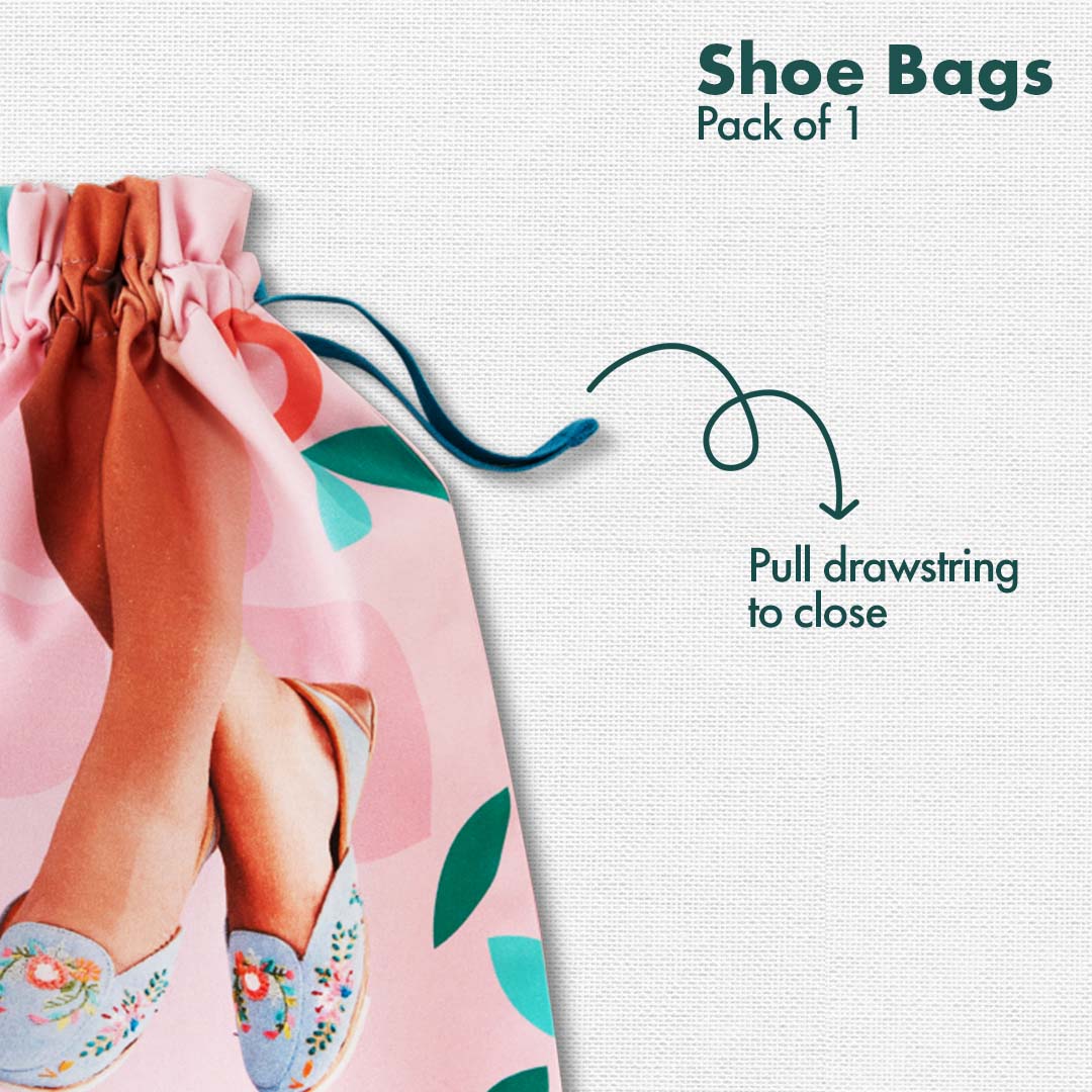 Belly Magic! Women's Shoe Bag, 100% Organic Cotton, Pack of 1