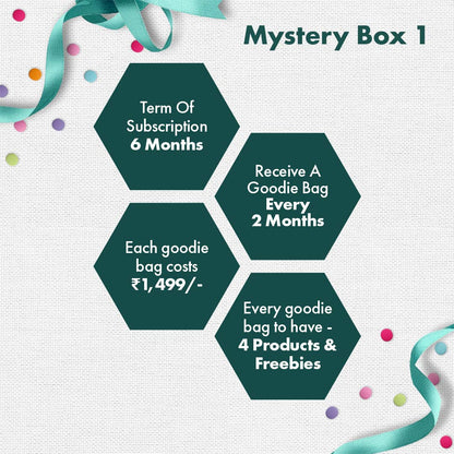 Unboxing The Mystery 1, 6 Months Pack